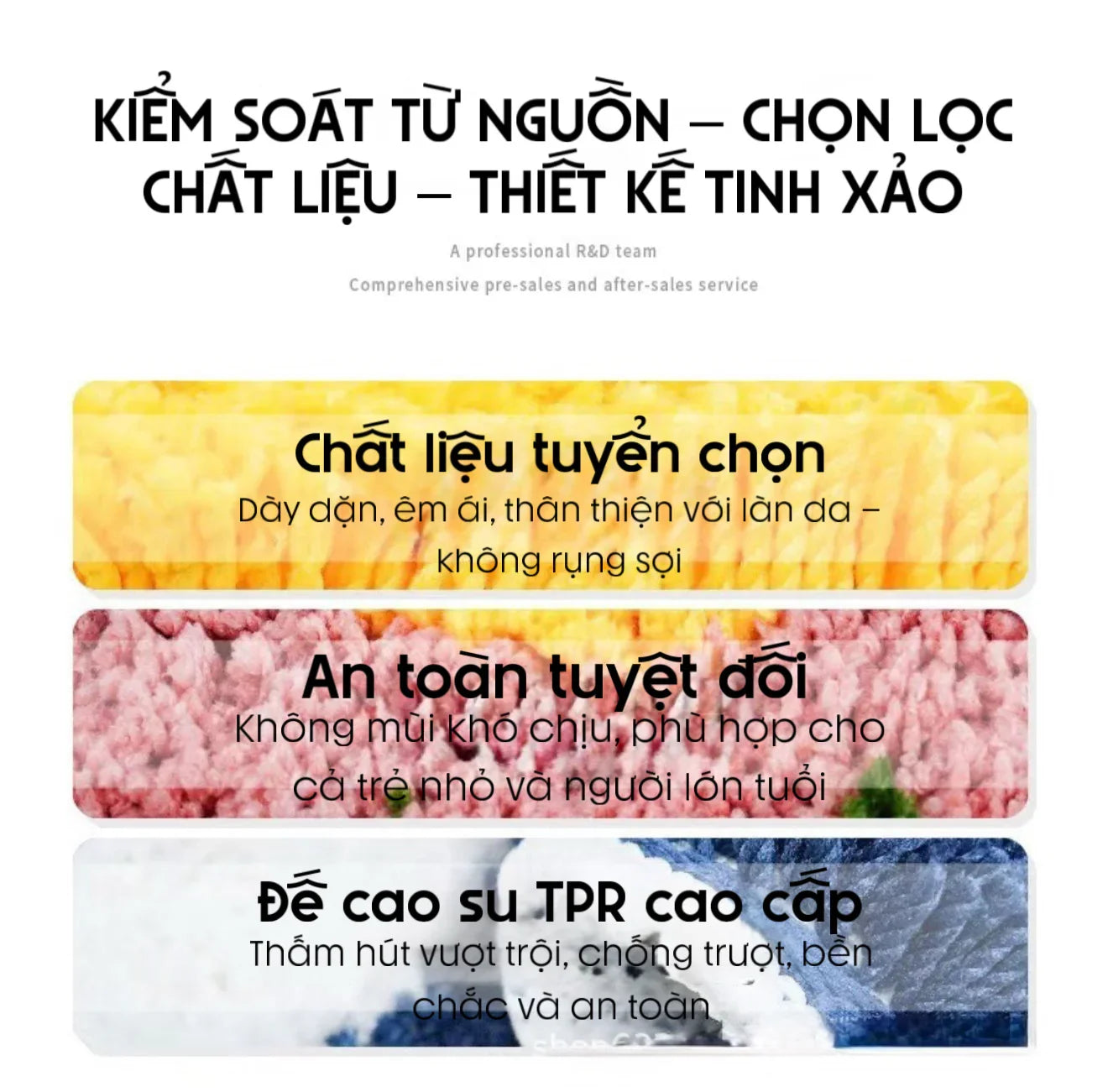 THẢM BED LÔNG DỆT SHELL BLOOM 70x110cm-CẬU HAI HOME DECOR