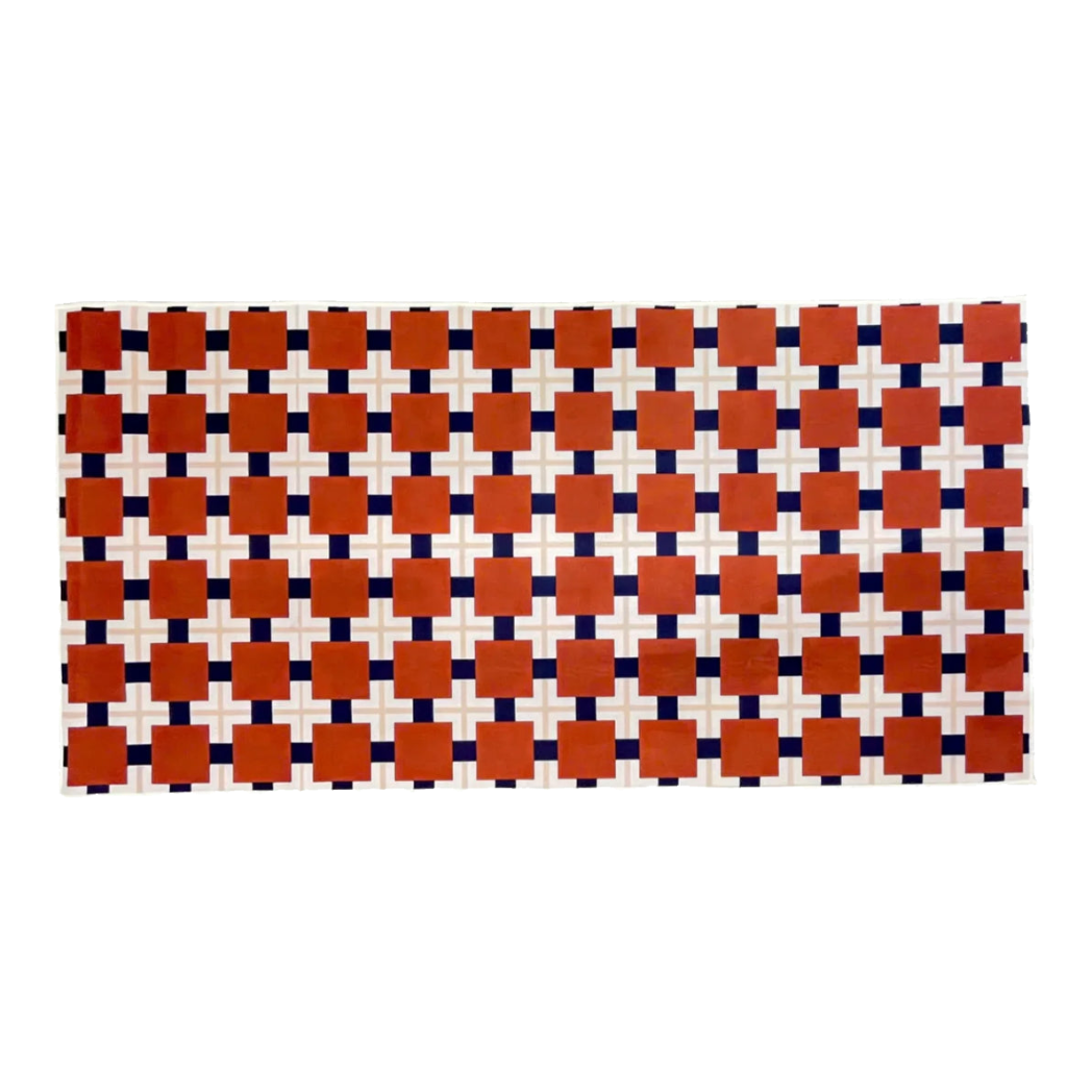 Thảm Bed Nhung Bỉ 80X160 Brun  Royale Lattice