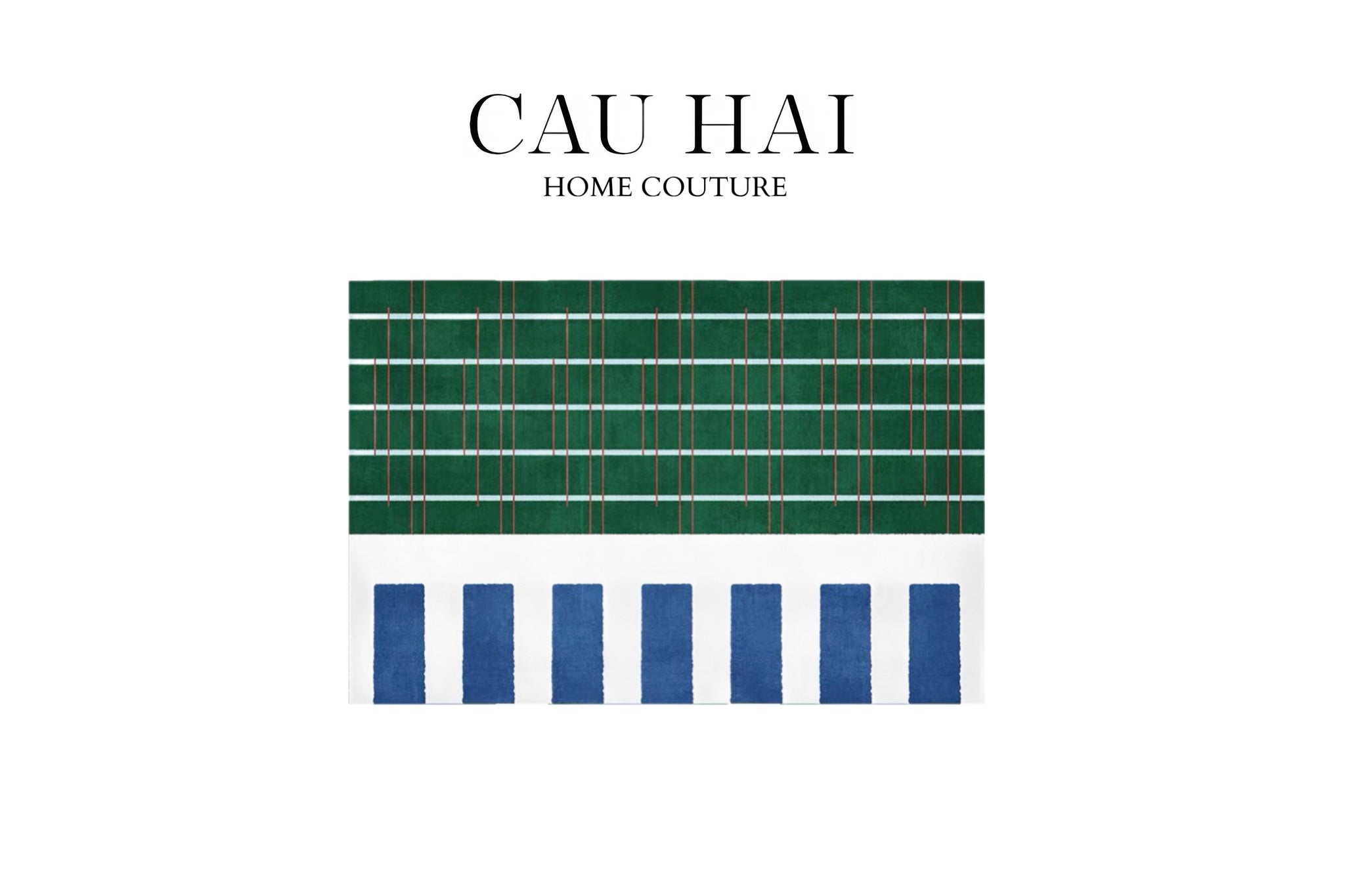 THẢM BED NHUNG BỈ 80×160 - EMERALD SONATA KEYS-1- Cậu Hai Home Decor