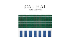 Thảm Bed Nhung Bỉ 80×160 - Emerald Sonata Keys-CẬU HAI HOME DECOR