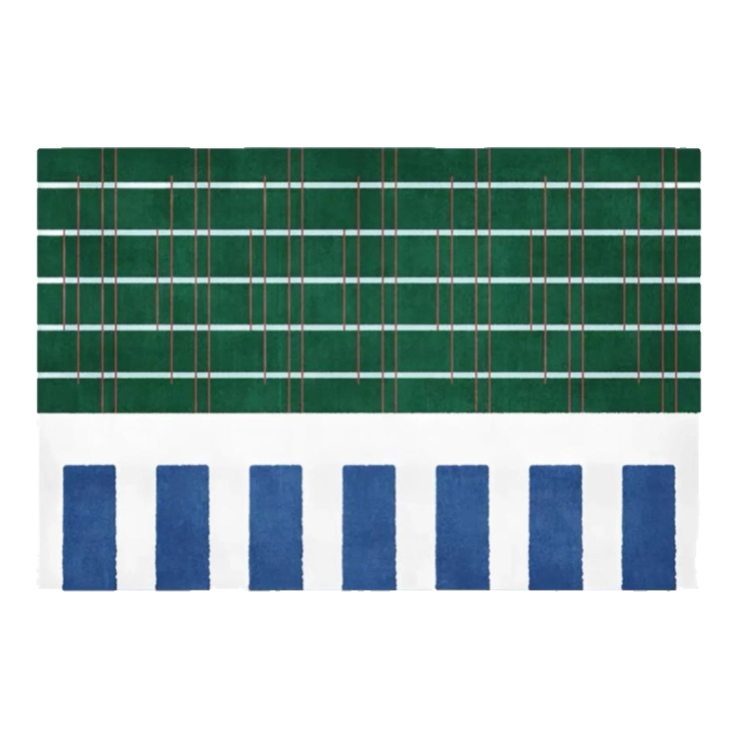 Thảm Bed Nhung Bỉ 80×160 - Emerald Sonata Keys