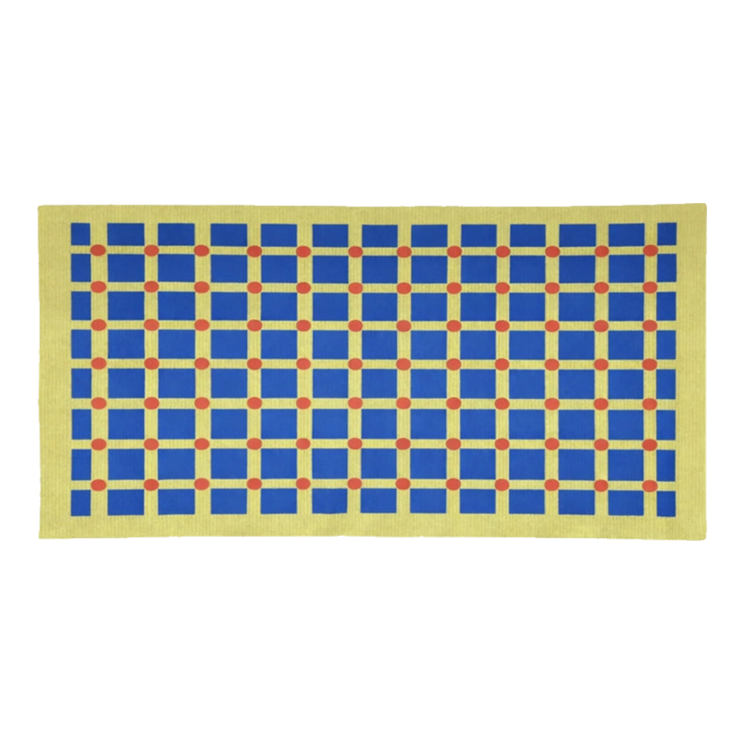 Thảm Bed Nhung Bỉ 80X160 Mondrian Dots
