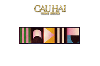 Thảm Bed Nhung Bỉ 80X160 - Popart Geometric-CẬU HAI HOME DECOR