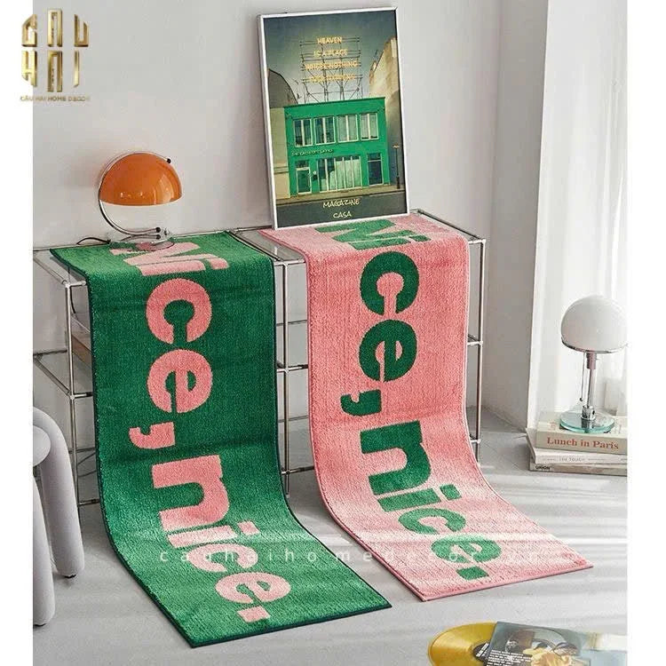 Thảm Bed Sợi Dệt 50X160 - Nice & Nice-CẬU HAI HOME DECOR