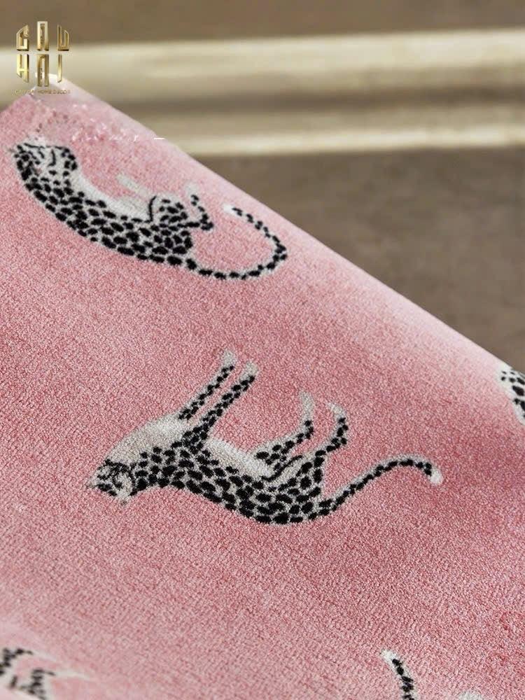 Thảm Bed Sợi Poly Plush™ 80X160 Pink Panther-THẢM TRÒN - THẢM BED-CẬU HAI HOME DECOR