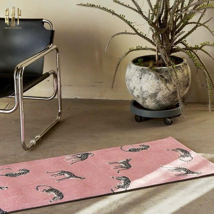 Thảm Bed Sợi Poly Plush™ 80X160 Pink Panther-THẢM TRÒN - THẢM BED-CẬU HAI HOME DECOR
