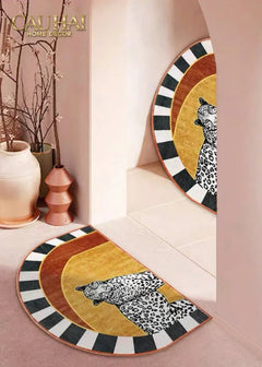 Thảm Cửa 60X90 - Panthère De Cirque-THẢM CỬA-CẬU HAI HOME DECOR