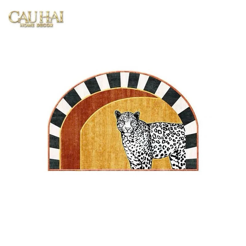 Thảm Cửa 60X90 - Panthère De Cirque-THẢM CỬA-CẬU HAI HOME DECOR