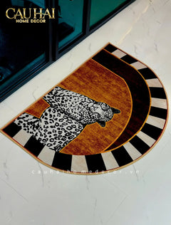Thảm Cửa 60X90 - Panthère De Cirque-THẢM CỬA-CẬU HAI HOME DECOR