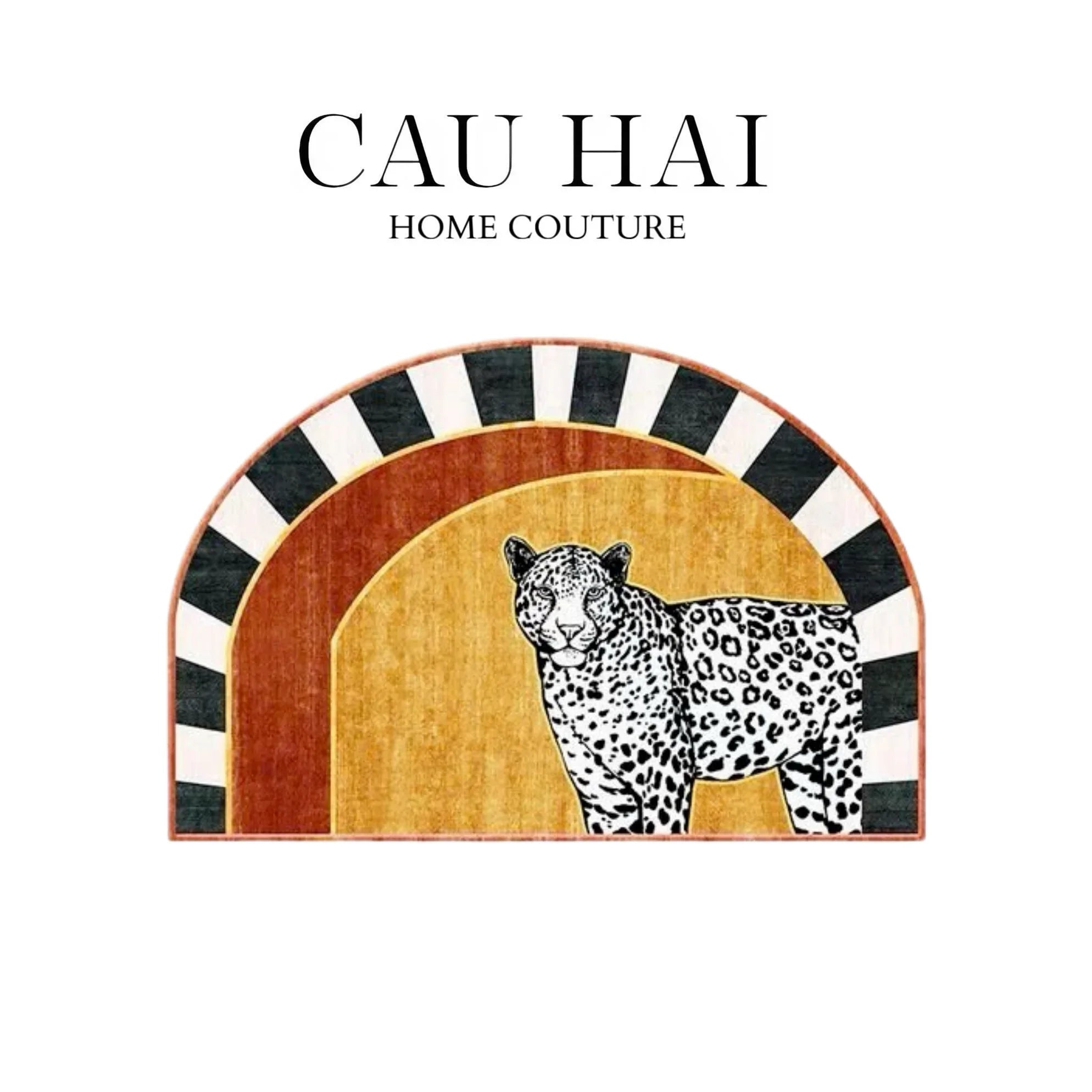 Thảm Cửa 60X90 - Panthère De Cirque-CẬU HAI HOME DECOR