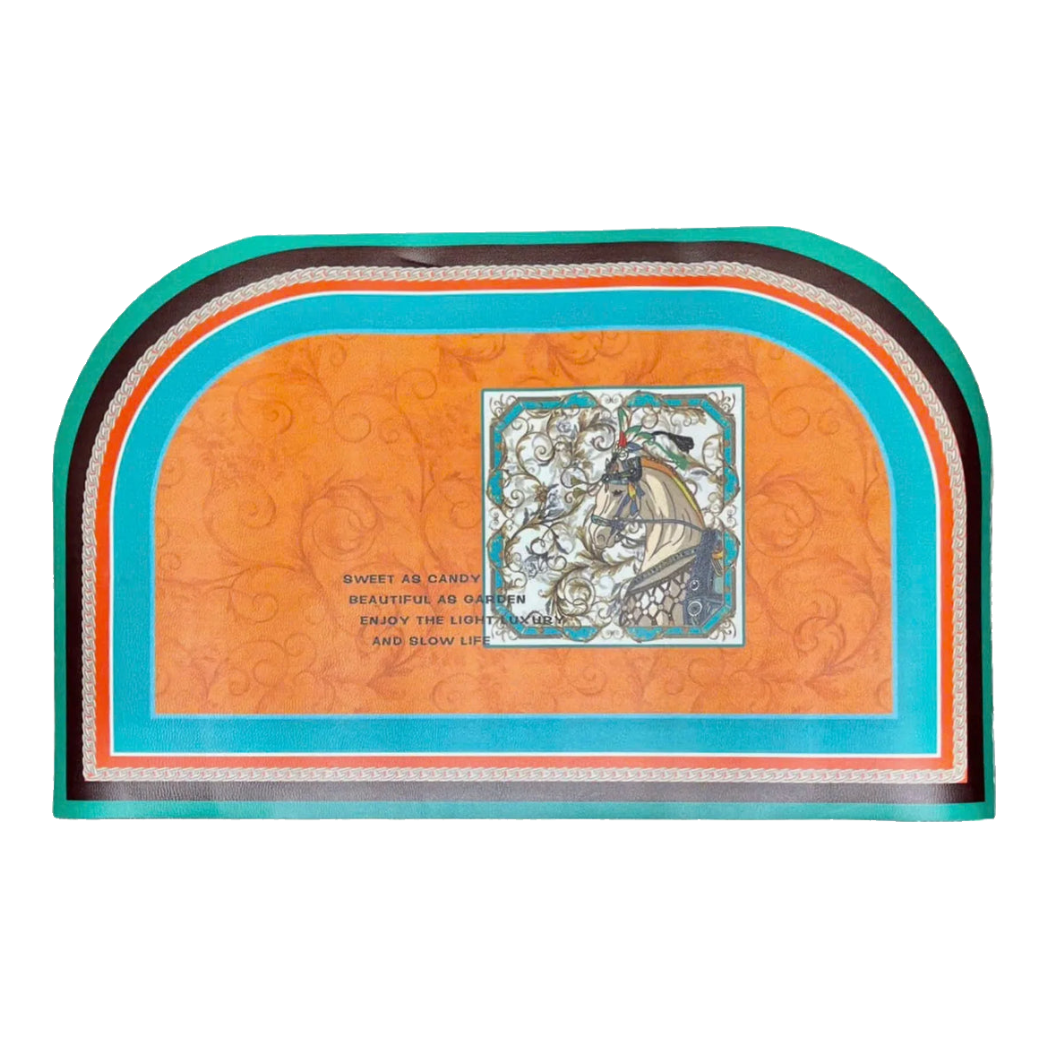Thảm Cửa Da 50X80 -  Fleur De Cheval