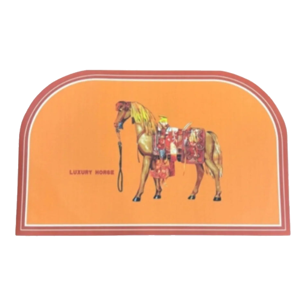 Thảm Cửa Da 50X80 -  Mon Petit Cheval Door Mat