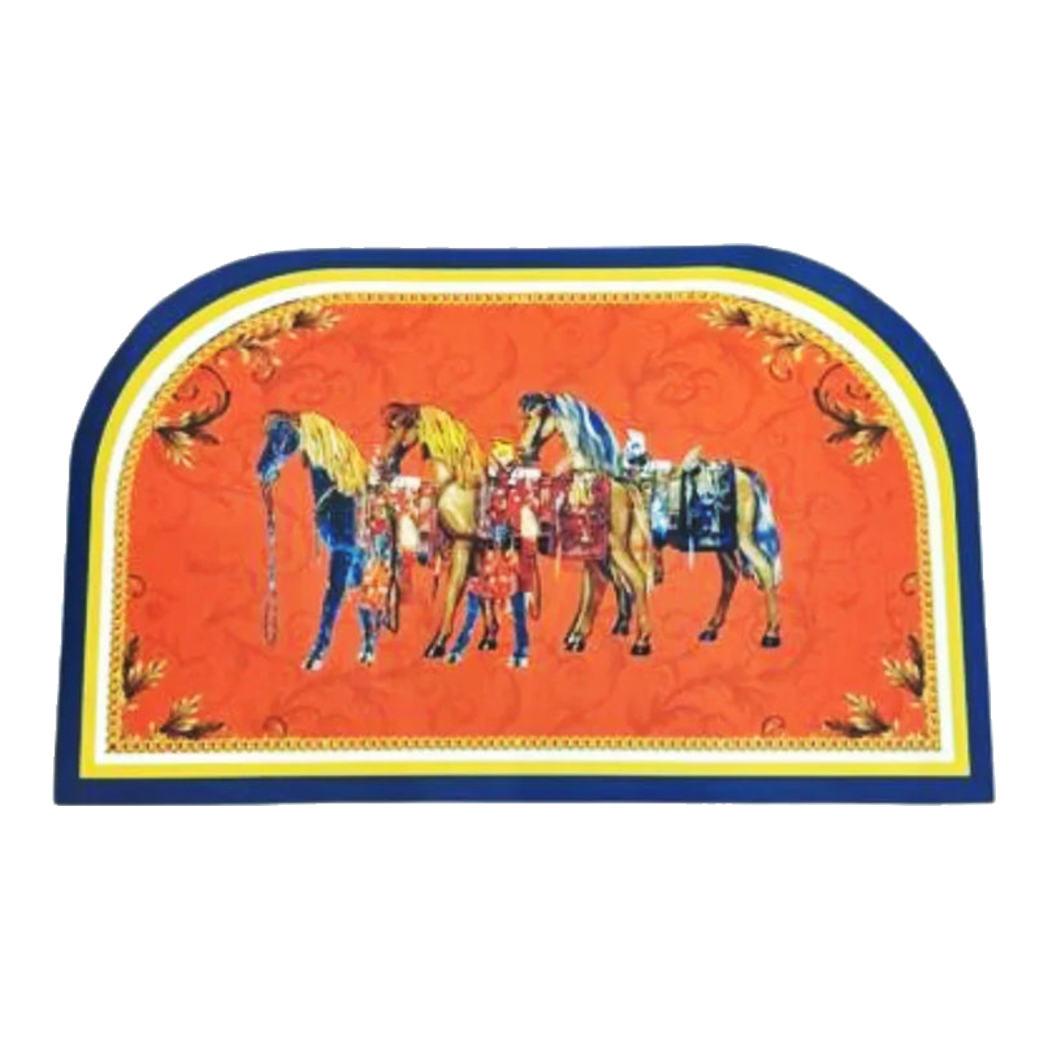 Thảm Cửa Da 50X80 - Mon Trois Petit Cheval