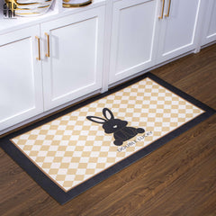 Thảm Cửa Da 60X120 Golden Bunny - Rectangle-THẢM CỬA-CẬU HAI HOME DECOR