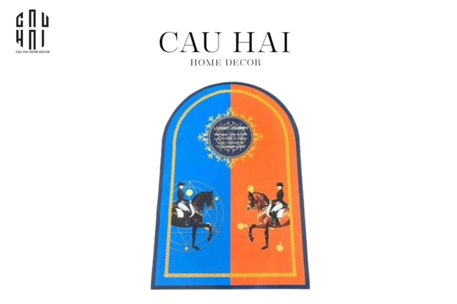Thảm Cửa Da 80X120 - Ob Horseman - CẬU HAI HOME DECOR