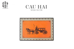 Thảm Cửa Da - Door Mat - 60X90 Ultra Luxury Chariot-THẢM CỬA-CẬU HAI HOME DECOR