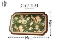Thảm Cửa Micro Nappa Gen 8 50X80 - Vert Hydrangea Jardin Premium Door Mat-THẢM CỬA-CẬU HAI HOME DECOR
