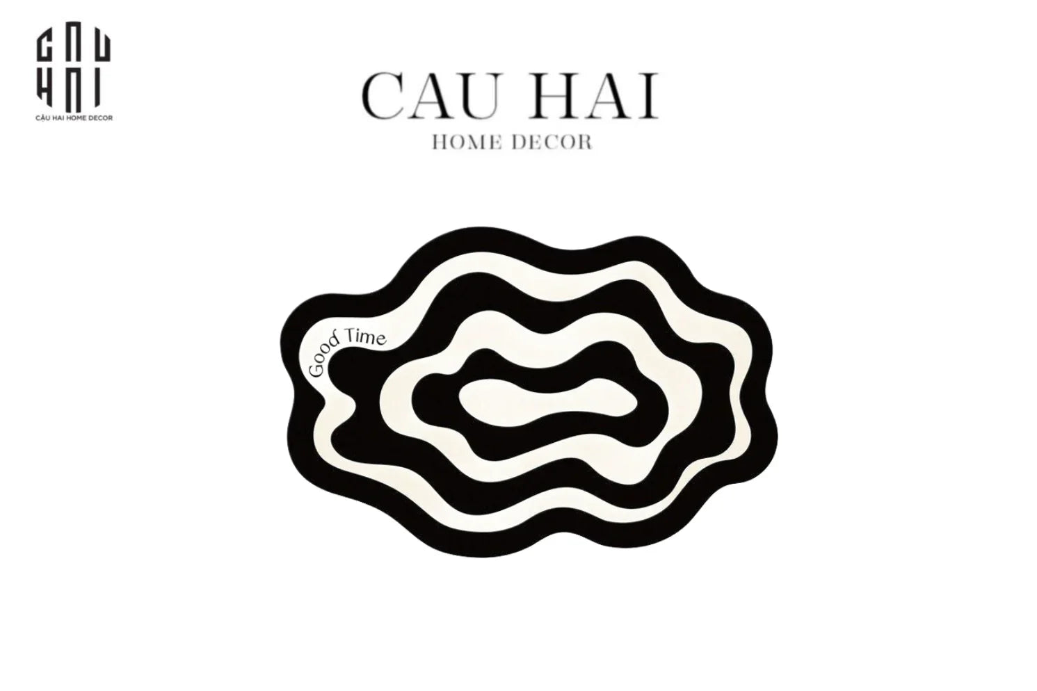 Thảm Cửa Microfiber 40X60 Doodle Cave - CẬU HAI HOME DECOR