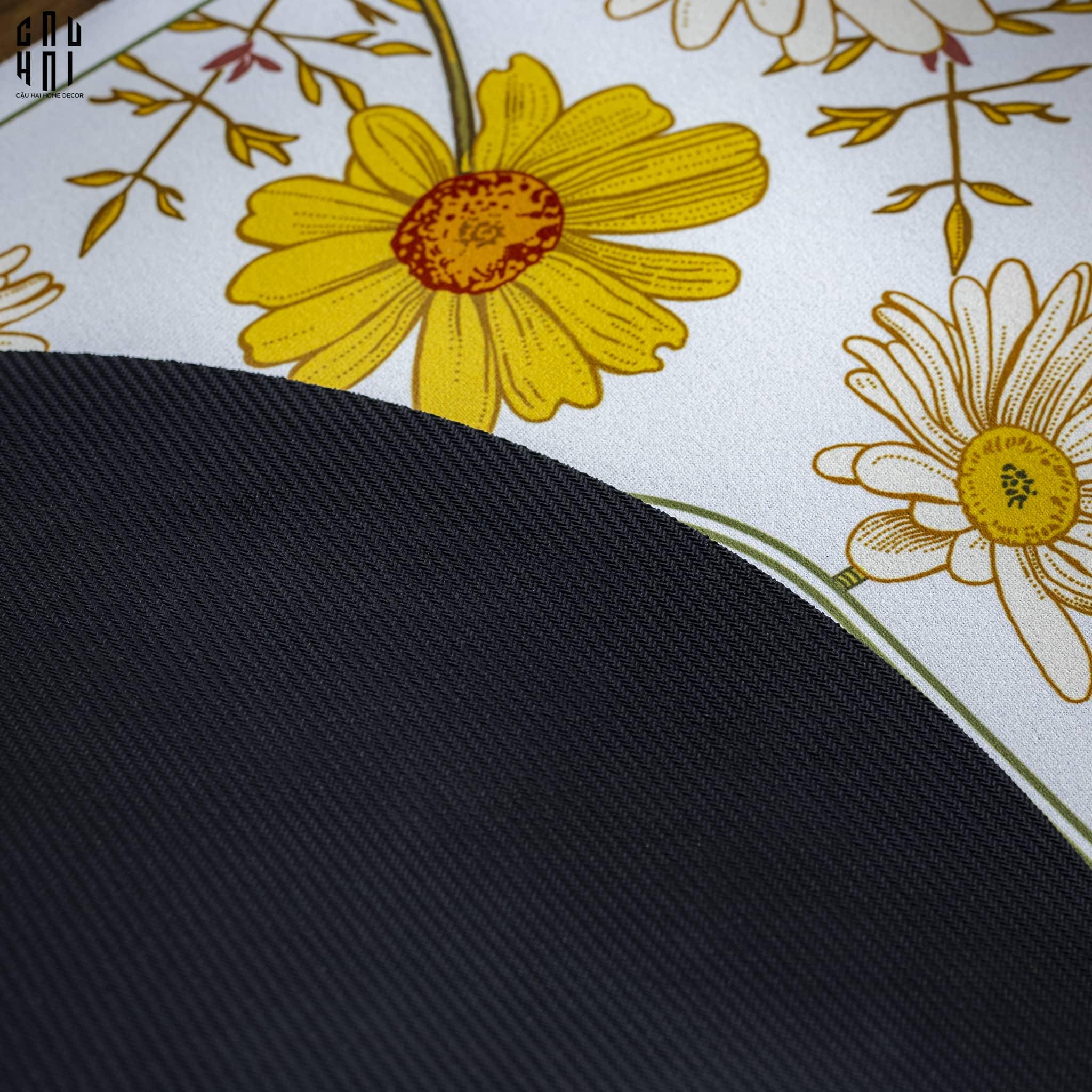 THẢM CỬA MICROFIBER - 50x80 DAISY-CẬU HAI HOME DECOR