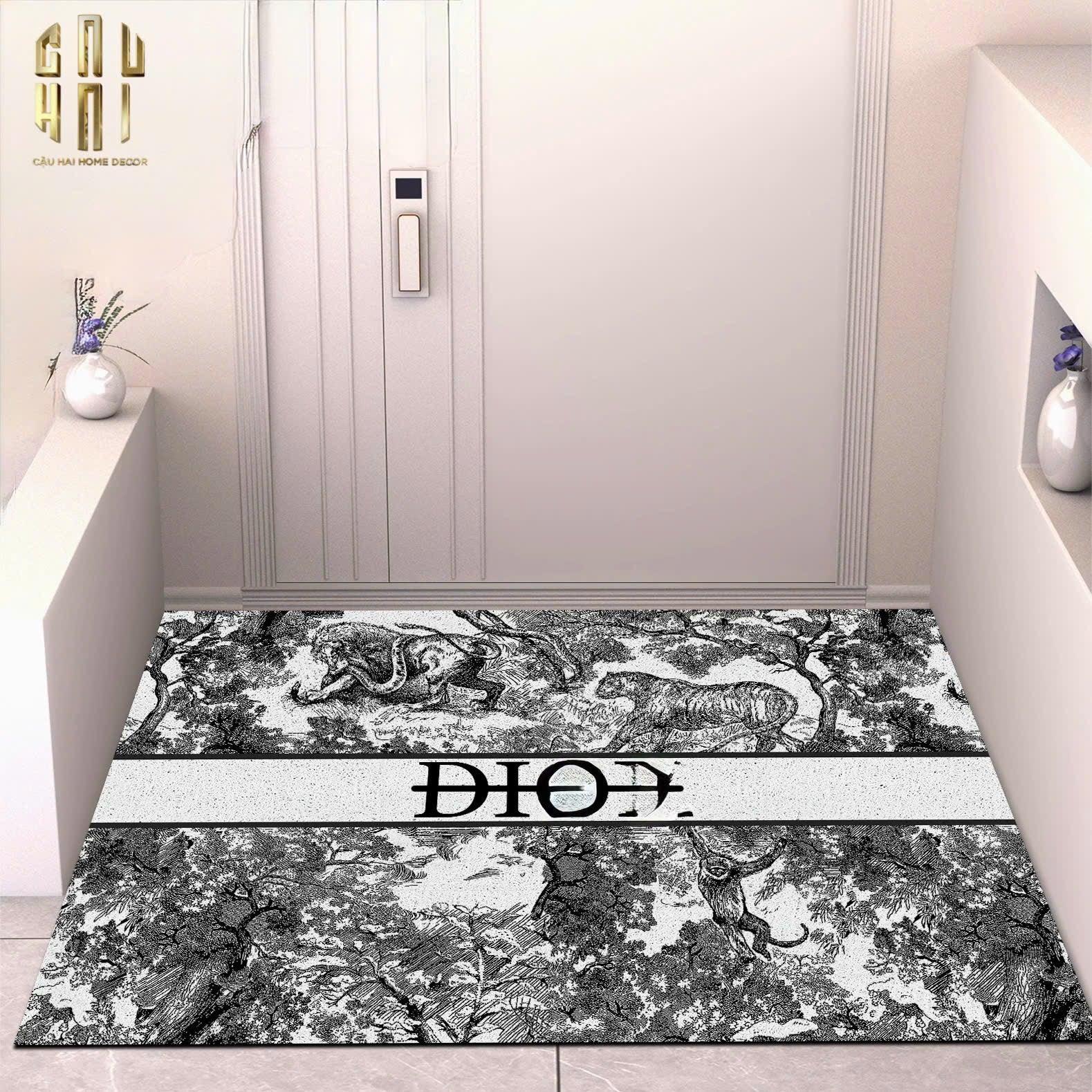 THẢM CỬA MICROFIBER 50X80 - SMOKY JUNGLE D.O