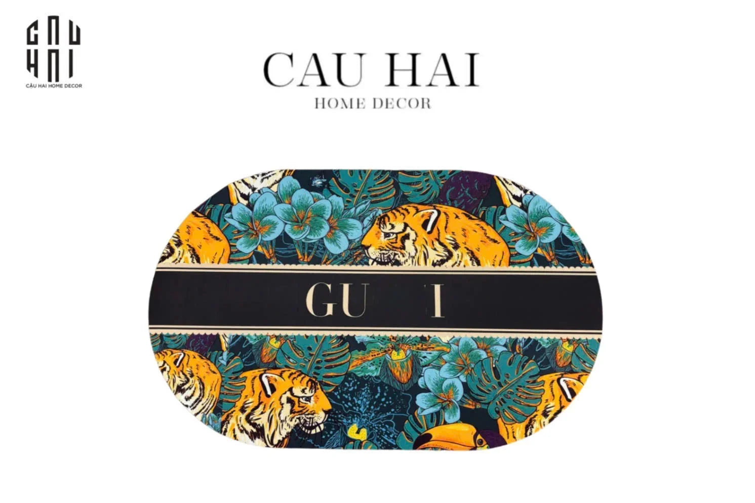 THẢM CỬA MICROFIBER 50X80 - WILD CHIC BY GG DOOR MAT