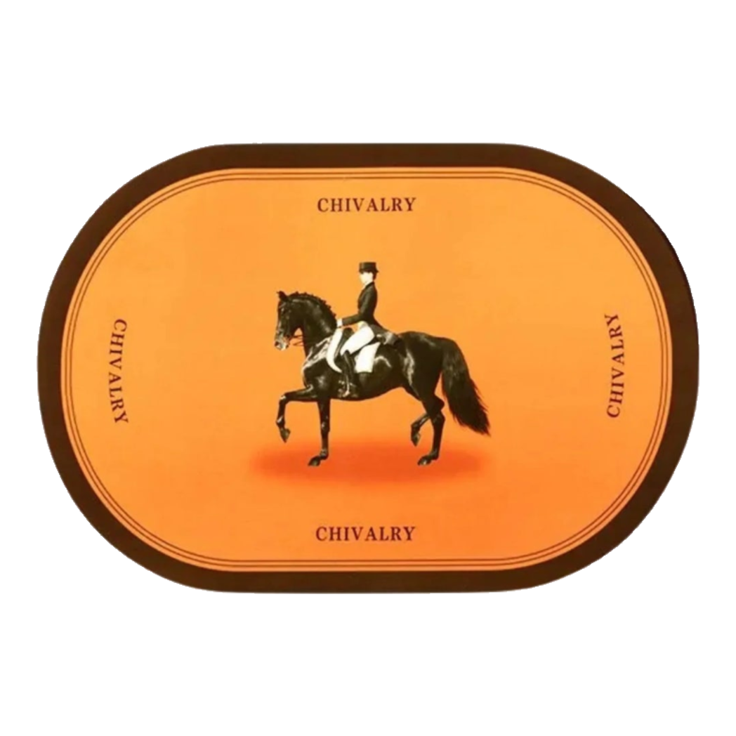 Thảm Cửa Microfiber 60X90 - Chivalry Polo Horseman Équestre