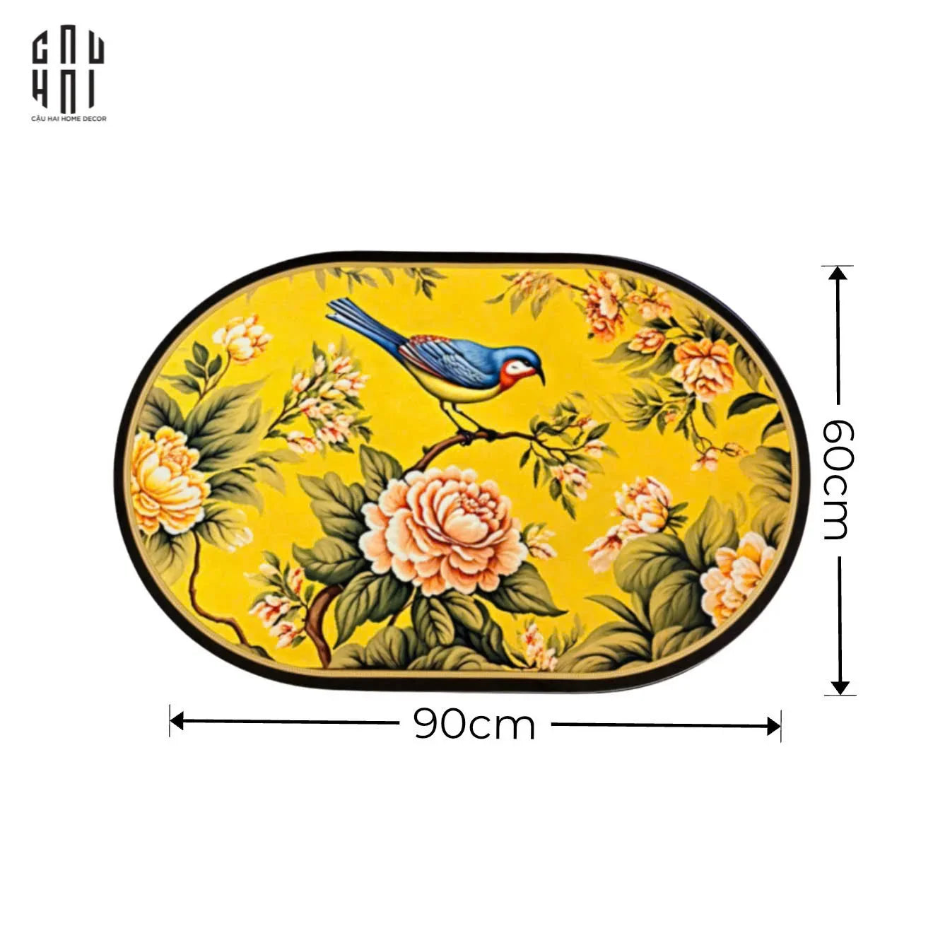 THẢM CỬA MICROFIBER 60x90 - KIM VŨ MẪU ĐƠN - DOOR MAT