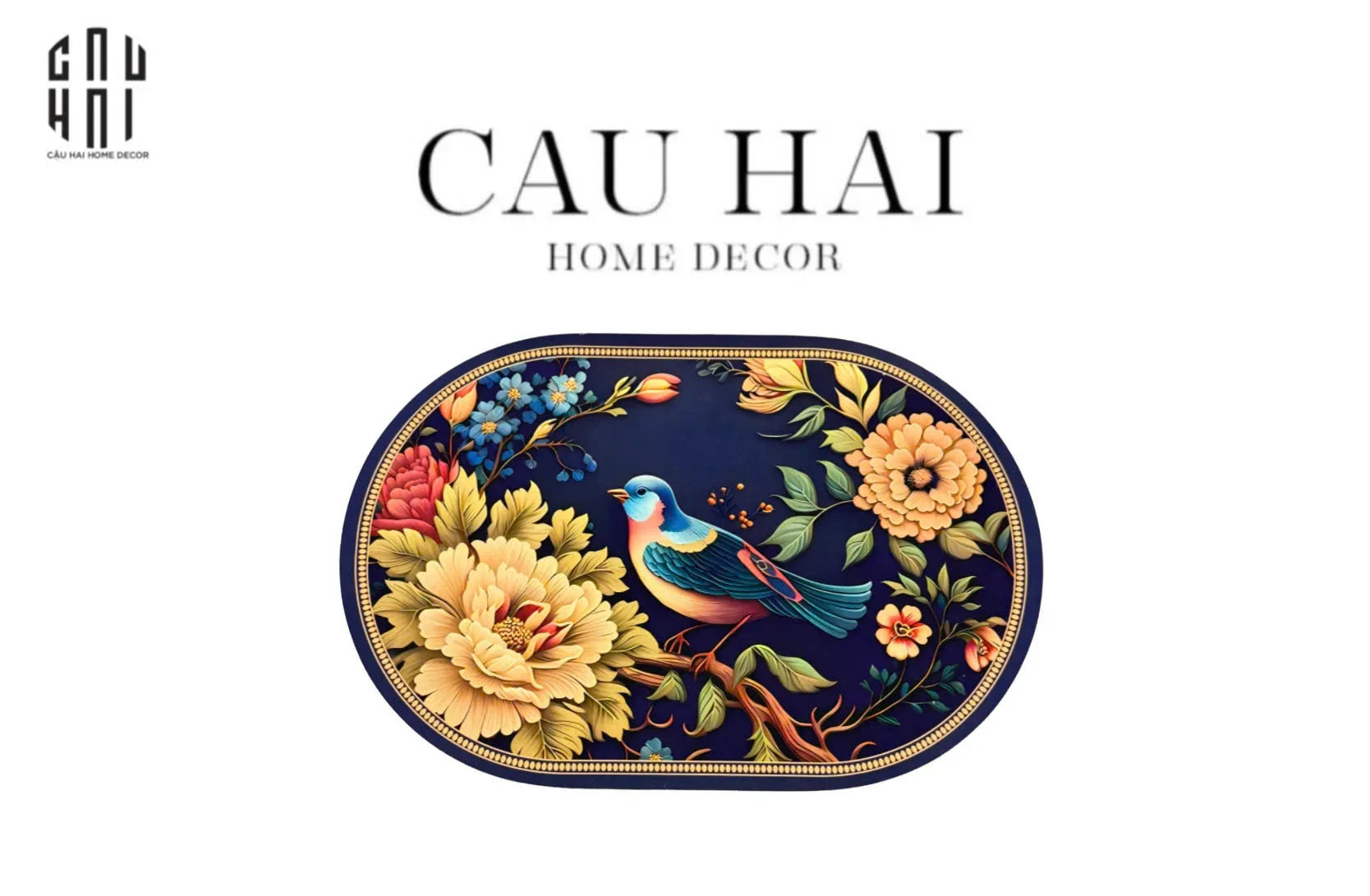 THẢM CỬA MICROFIBER 60x90 - LAM CẨM HOA - DOOR MAT