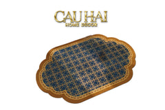 Thảm Cửa Microfiber 80 X 120 - Ming Dynasty Legacy Lattice-CẬU HAI HOME DECOR