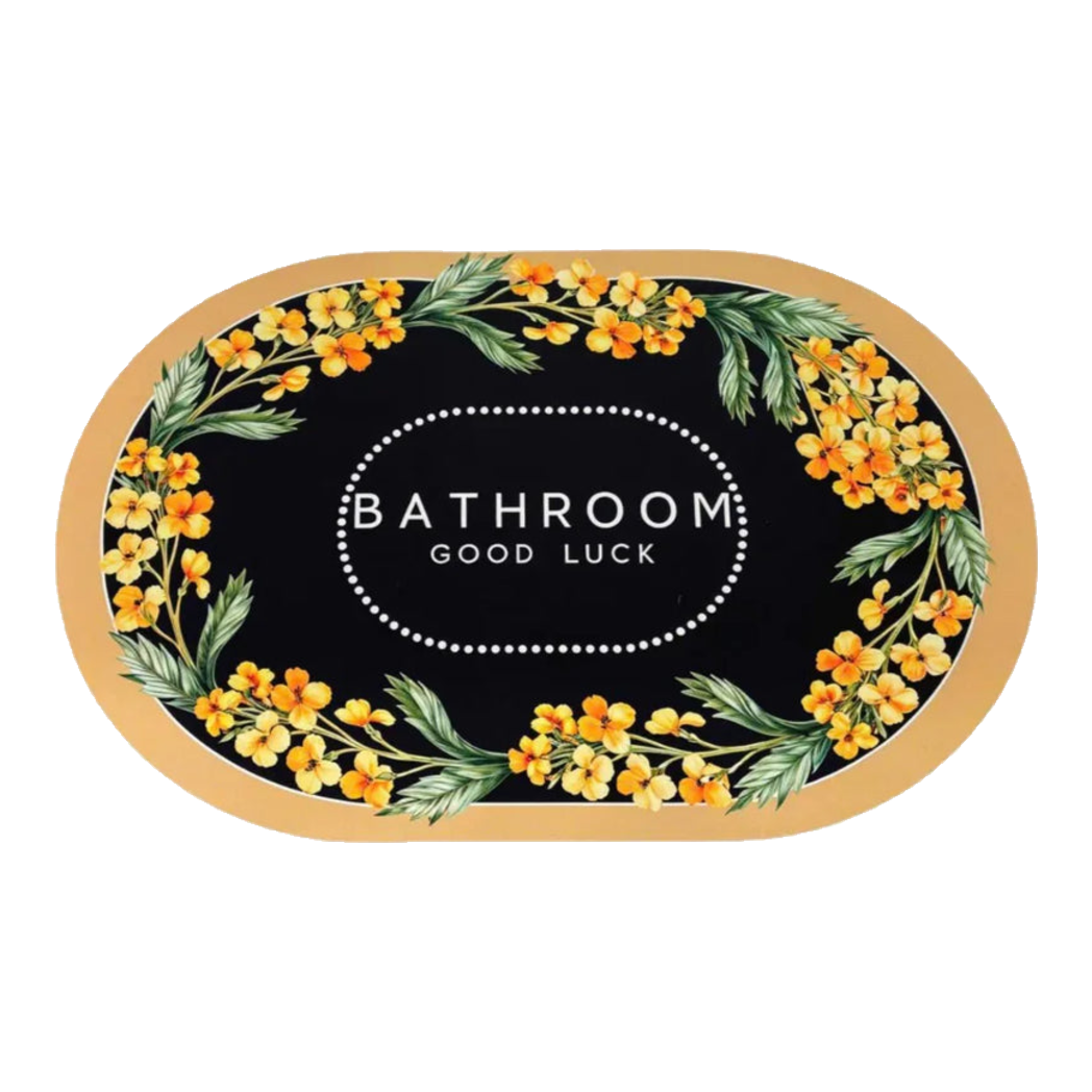 Thảm Cửa Microfiber - Door Mat - 50X80 Brighten Floral