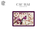 THẢM CỬA MICROFIBER - DOOR MAT - 60x90 PURPLE BLOSSOM-CẬU HAI HOME DECOR