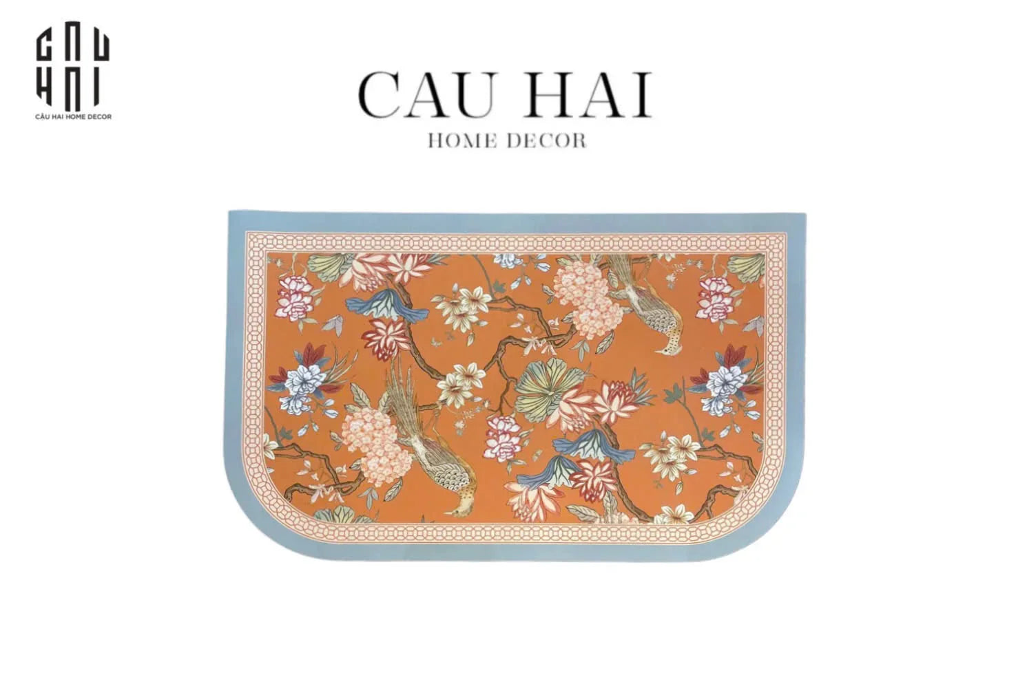Thảm Cửa Microfiber Gen5 50X80 Bird Of Dynasty - CẬU HAI HOME DECOR