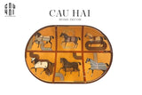 THẢM CỬA NHUNG BỈ 60X90 - BROWN CHARIOT - DOOR MAT-CẬU HAI HOME DECOR