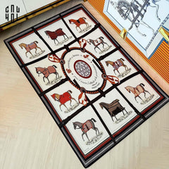 Thảm Cửa Nhung Bỉ 80X120 - Door Mat Le Blanc Renaissance-THẢM CỬA-CẬU HAI HOME DECOR