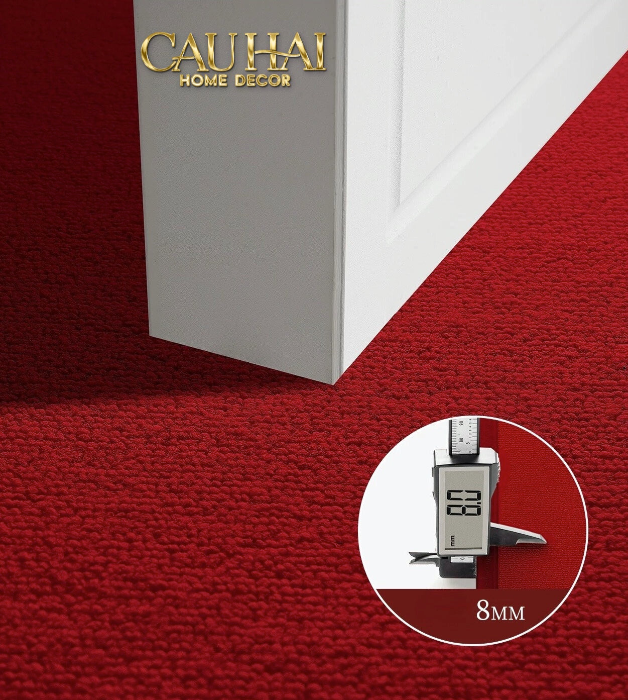 Thảm Cửa Sợi Dệt 60x90 - Les Trois Chevaux D’Empire - CẬU HAI HOME DECOR