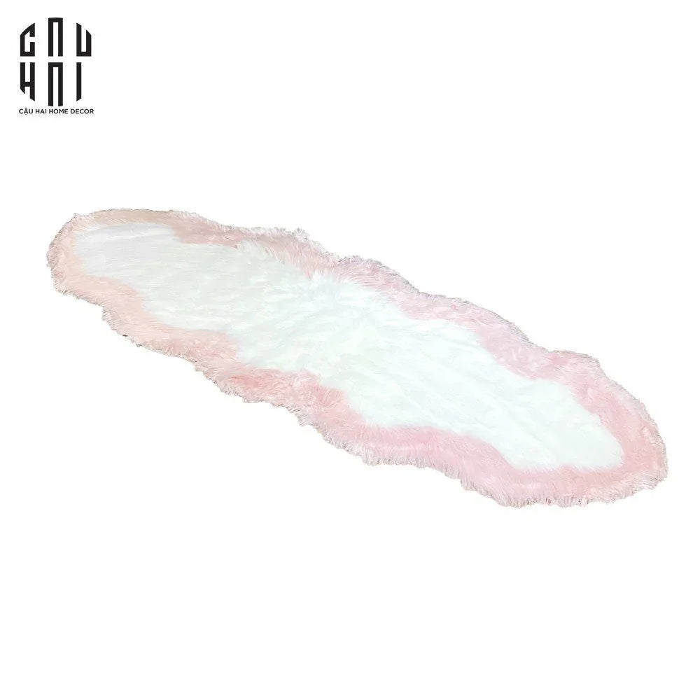 Thảm Lông Everton - Pink 60x180cm-CẬU HAI HOME DECOR