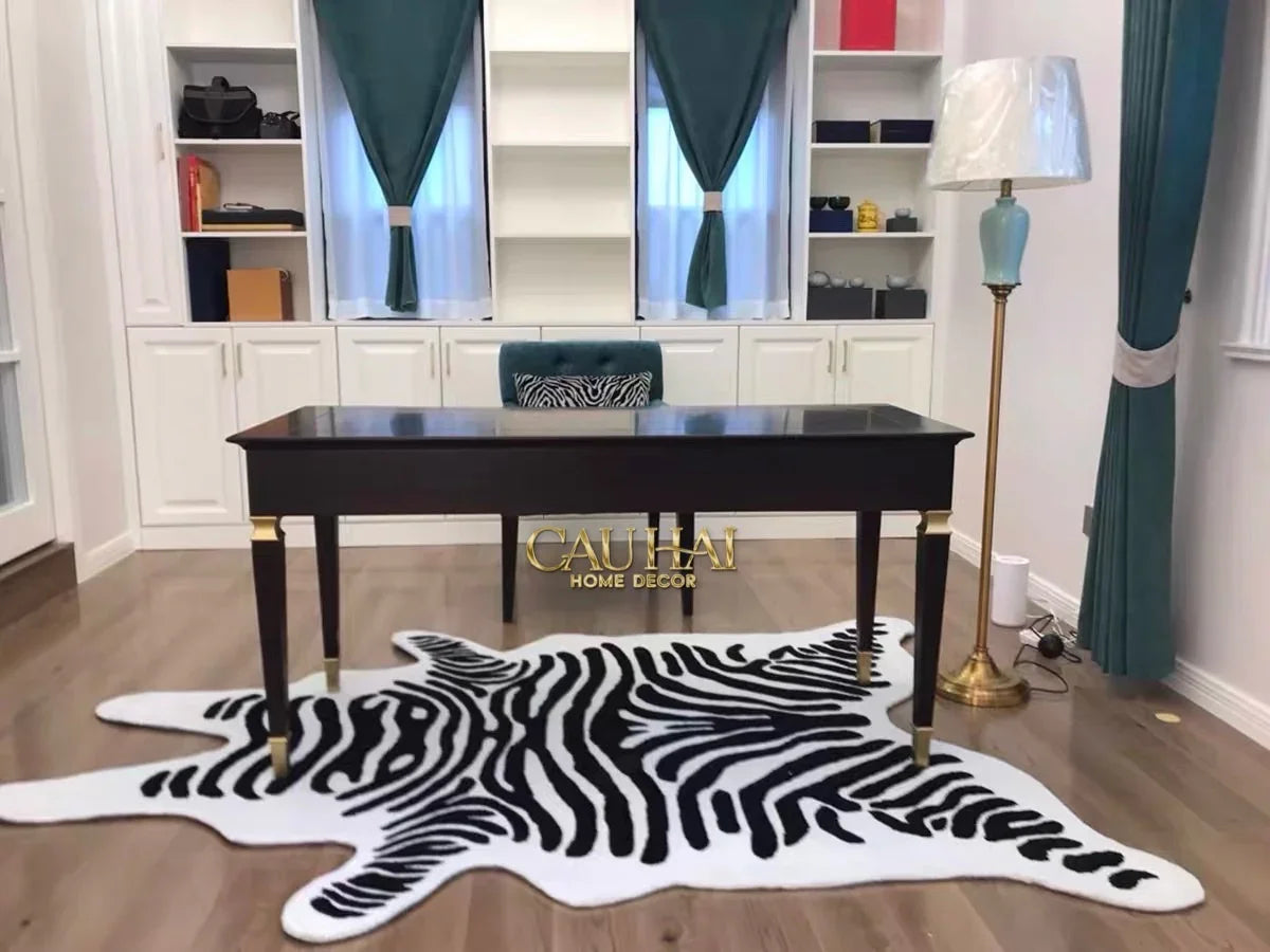 Thảm Lông Tuyết 80X110 Wild Spirit Zebra-CẬU HAI HOME DECOR