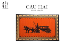 Thảm Ngăn Bụi 50X80 - Vintage Chariot-THẢM TRẢI SÀN-CẬU HAI HOME DECOR