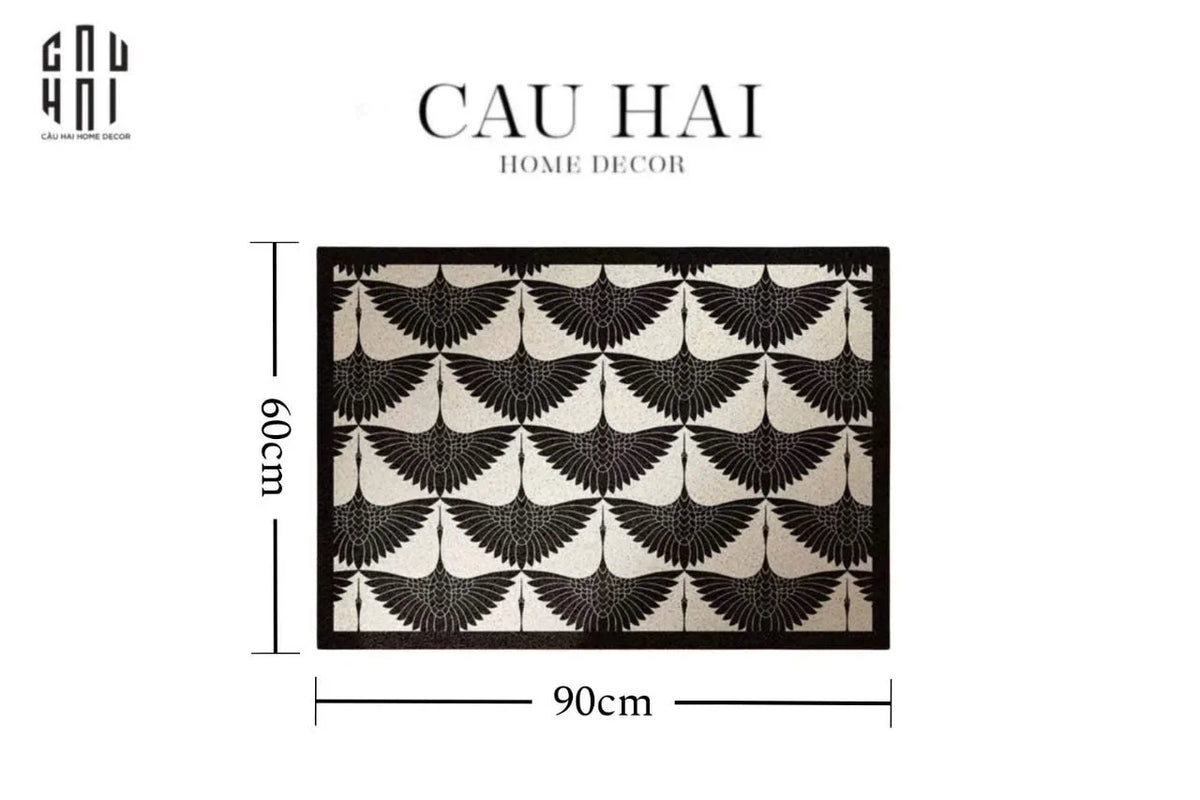 Thảm Ngăn Bụi - 60X90 Bird Of Paradise - Front Door-THẢM CỬA-Đối tác tại Trung Quốc theo từng đơn đặt hàng-CẬU HAI HOME DECOR