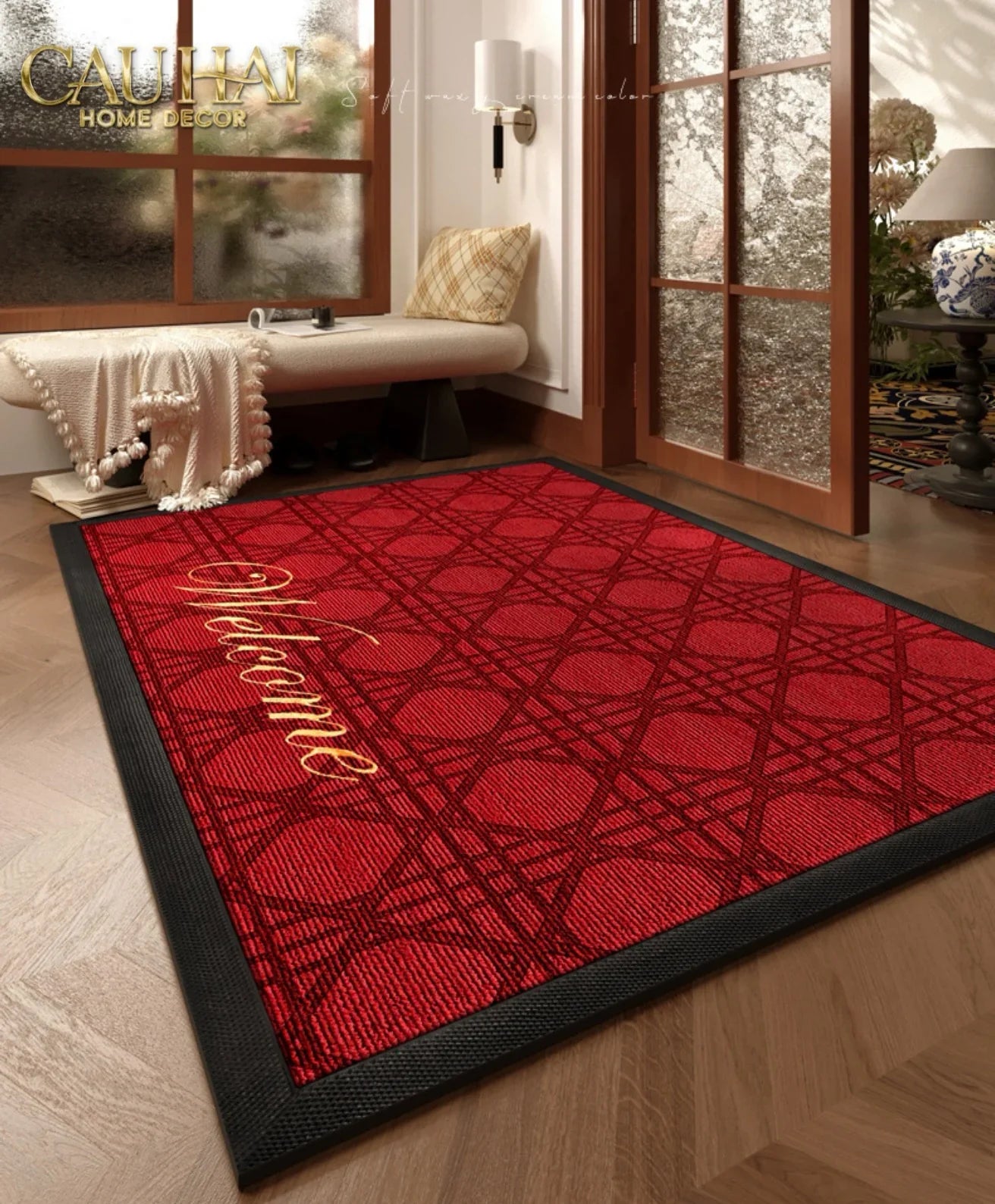 tham-ngan-bui-soi-poly-det-80x100-rouge-cannage-bienvenue-dap-vien-da-cau-hai-home-decor-2 - CẬU HAI HOME DECOR