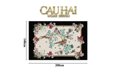 Thảm Trải Sàn Nhung Bỉ 140X200/160X230 - Nocturne Avian Impériale Rectangular-CẬU HAI HOME DECOR