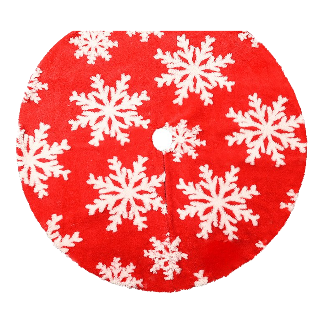Thảm Trang Trí Giáng Sinh - Christmas Tree Carpet - Red