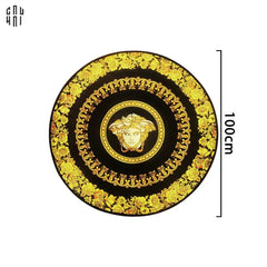Thảm Tròn Nhung Bỉ D100 - Ronde Carpet V Class. Medusa Rhapsody-CẬU HAI HOME DECOR