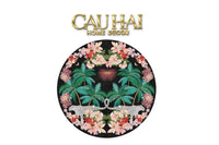 Thảm Tròn Nhung Bỉ D160 - Nocturne Jungle Panthera-CẬU HAI HOME DECOR