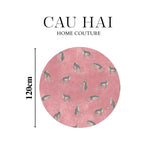 THẢM TRÒN POLY PLUSH™ - PINK PANTHER D120/D150
