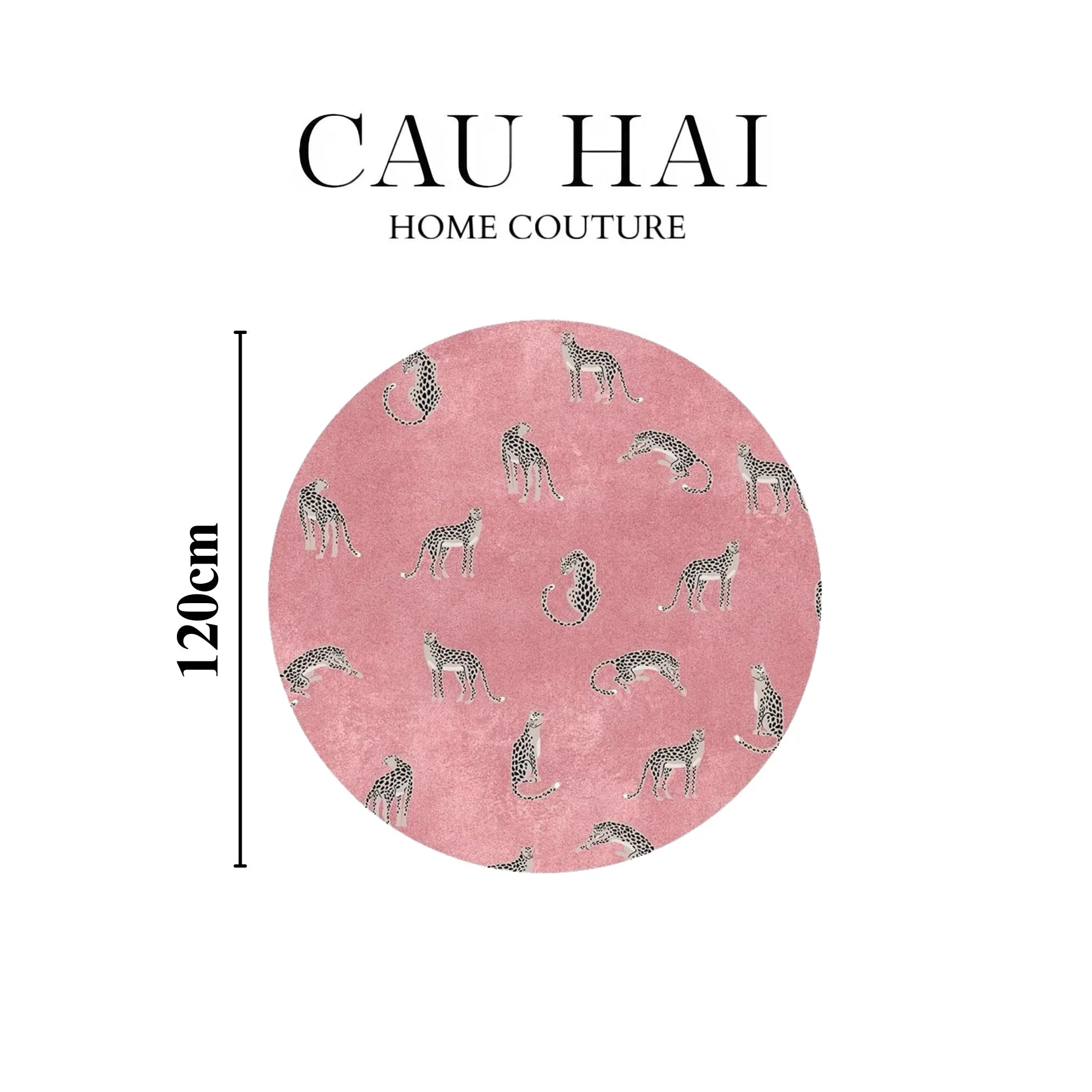 THẢM TRÒN POLY PLUSH™ - PINK PANTHER D120/D150