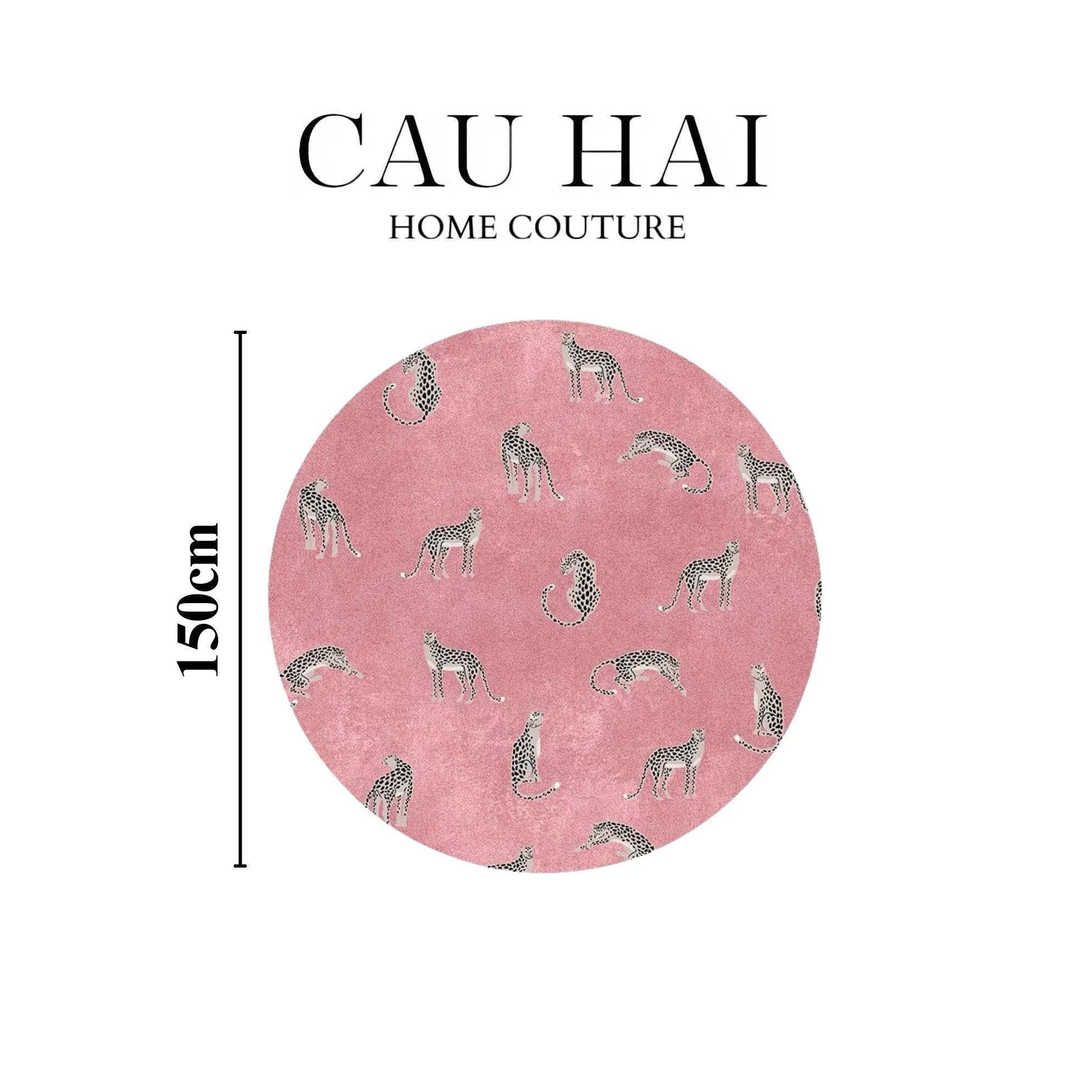 THẢM TRÒN POLY PLUSH™ - PINK PANTHER D120/D150