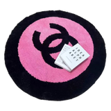Thảm Tròn Sợi Dệt D100 - "Blackpink" Allure Limitée Édition-THẢM TRÒN-Đối tác tại Trung Quốc theo từng đơn đặt hàng-CẬU HAI HOME DECOR