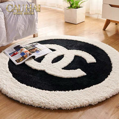 Thảm Tròn Sợi Dệt D100 - Blanche Iconique Coco Spéciale Édition-THẢM TRÒN - THẢM BED-CẬU HAI HOME DECOR