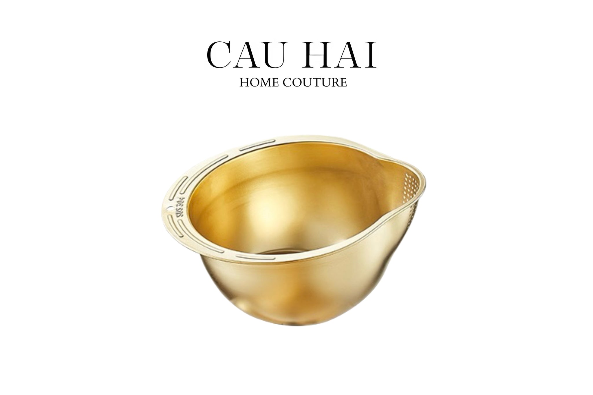 THAU RỬA RAU CỦ - ÉCLAT STAINLESS WASHING BOWL-1- Cậu Hai Home Decor
